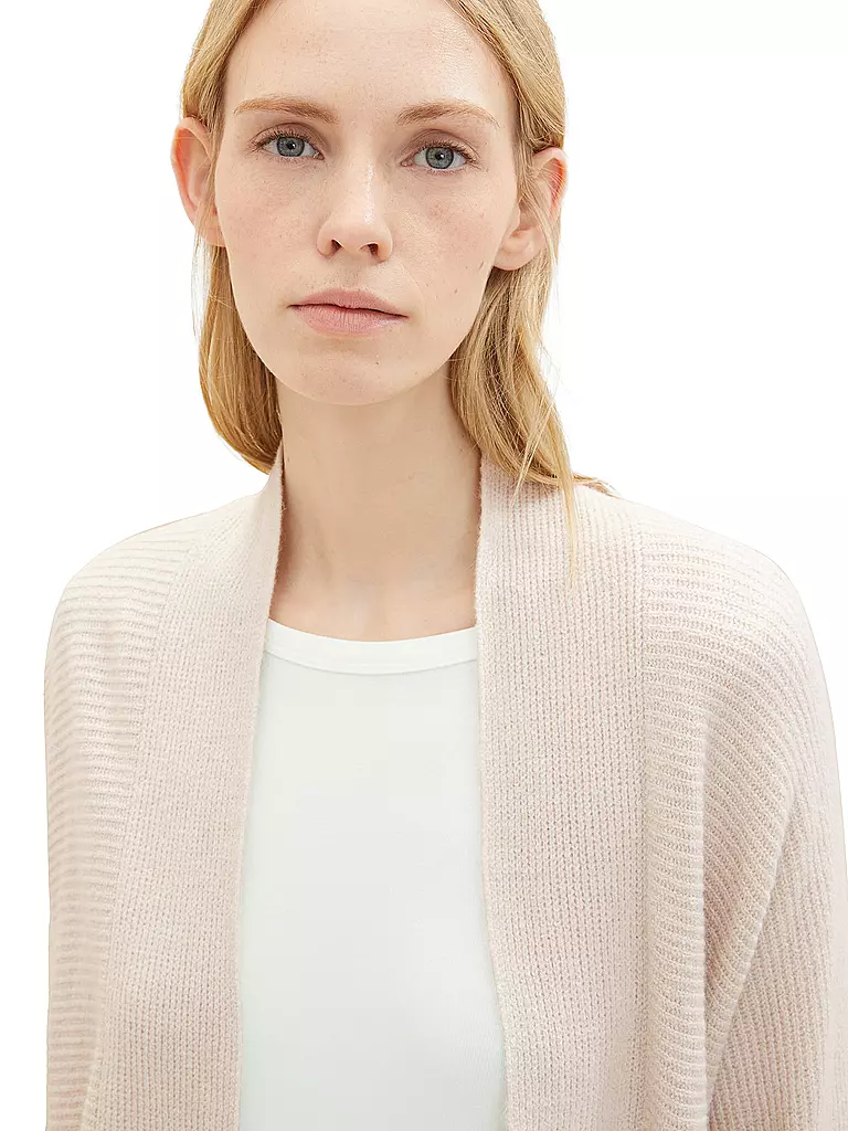 TOM TAILOR | Strickjacke | camel