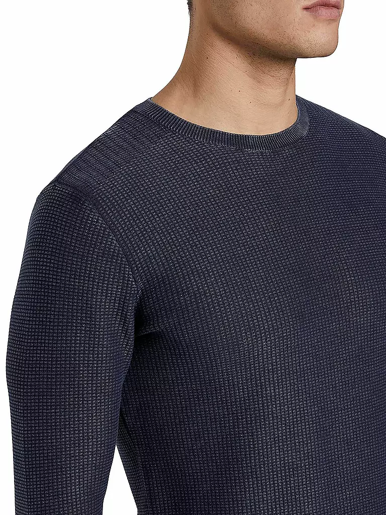 TOM TAILOR | Sweater Regular Fit  | blau