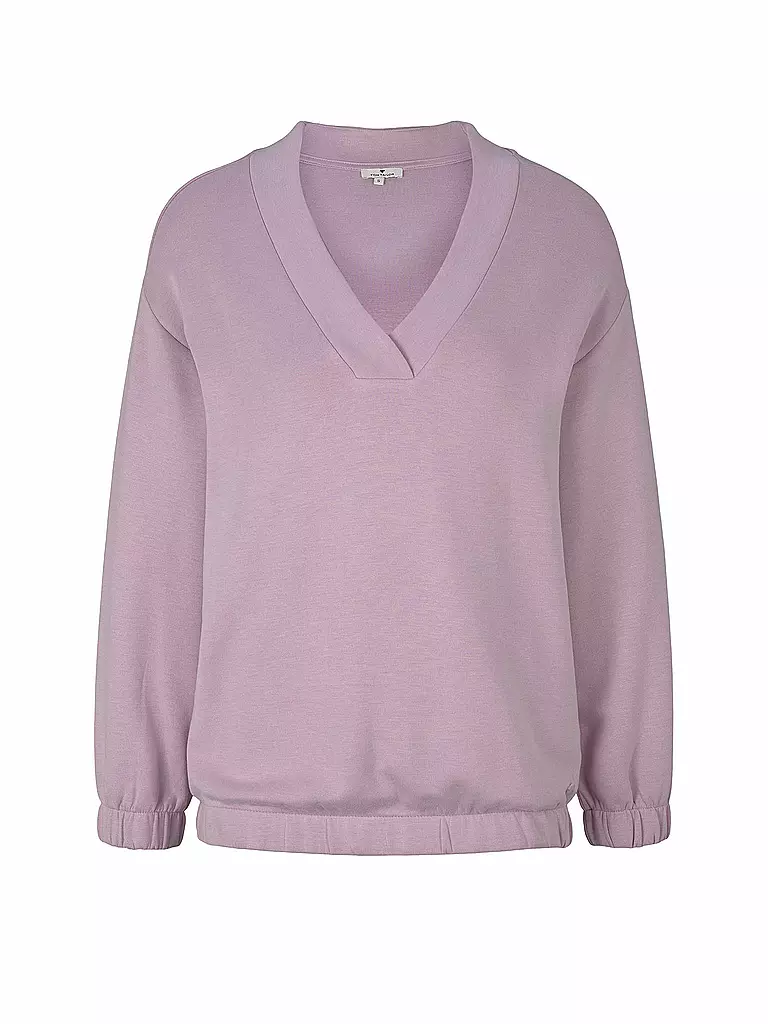 TOM TAILOR | Sweater | lila