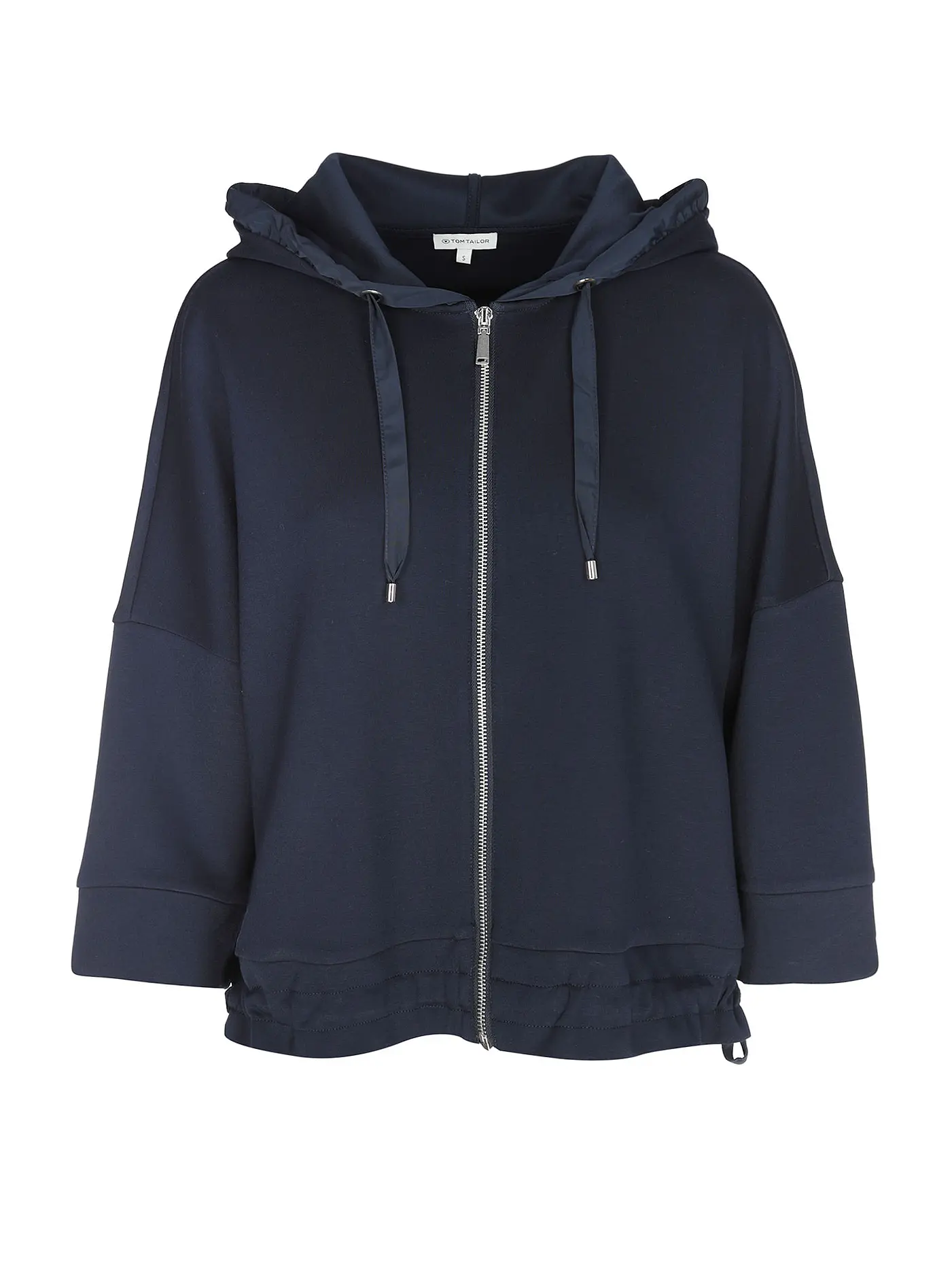 TOM TAILOR | Sweatjacke  | blau