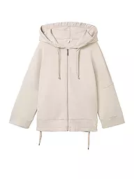 TOM TAILOR | Sweatjacke  | beige