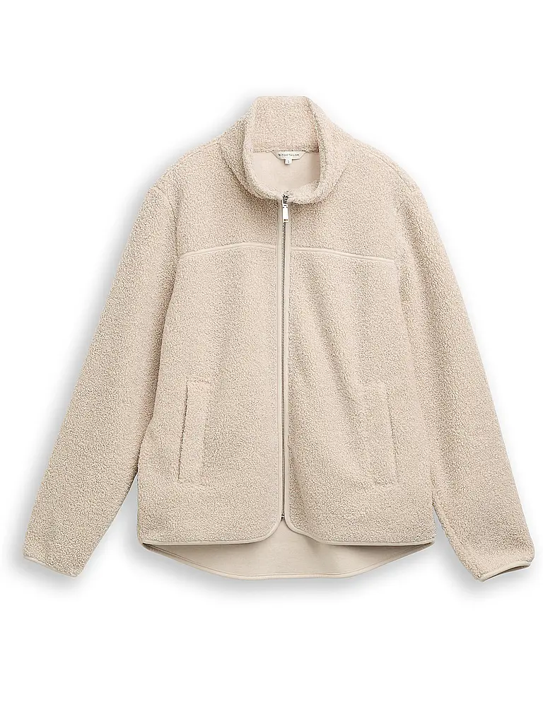 TOM TAILOR | Sweatjacke  | Grau