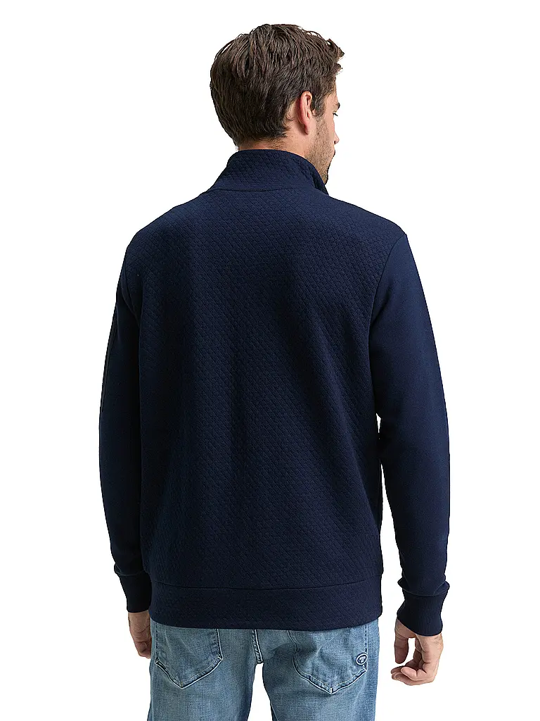 TOM TAILOR | Sweatjacke  | blau