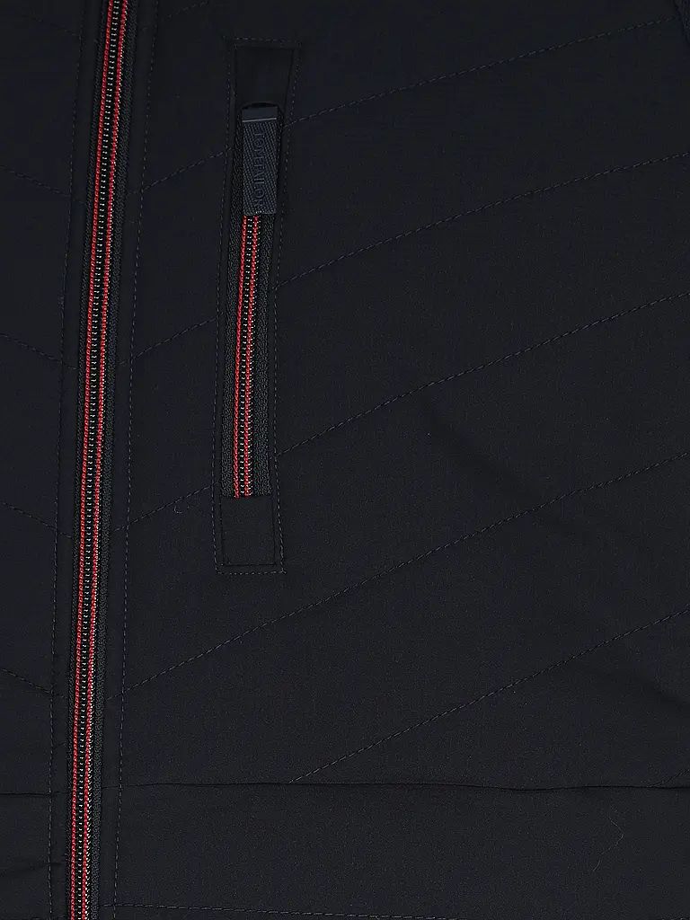 TOM TAILOR | Sweatjacke  | dunkelblau