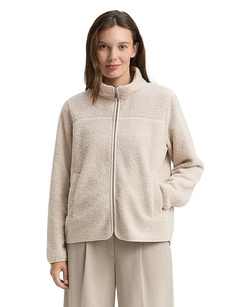 TOM TAILOR | Sweatjacke  | Grau