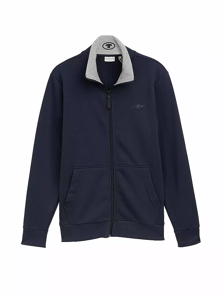 TOM TAILOR | Sweatjacke | blau