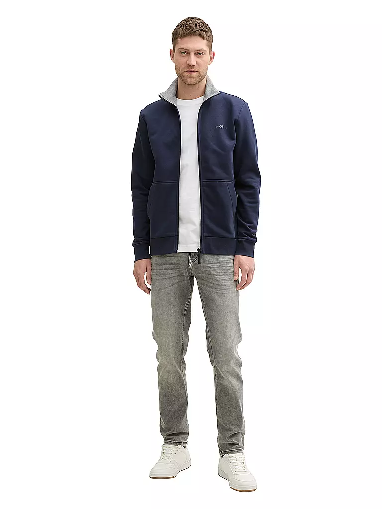 TOM TAILOR | Sweatjacke | blau