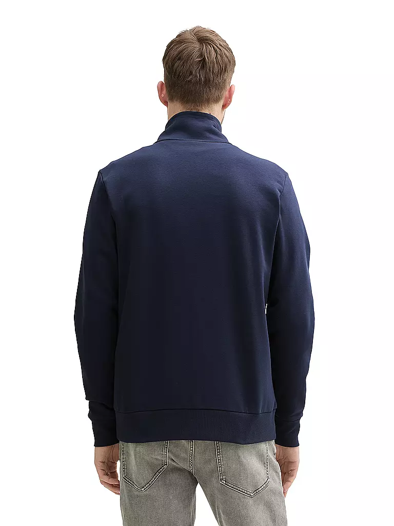 TOM TAILOR | Sweatjacke | blau