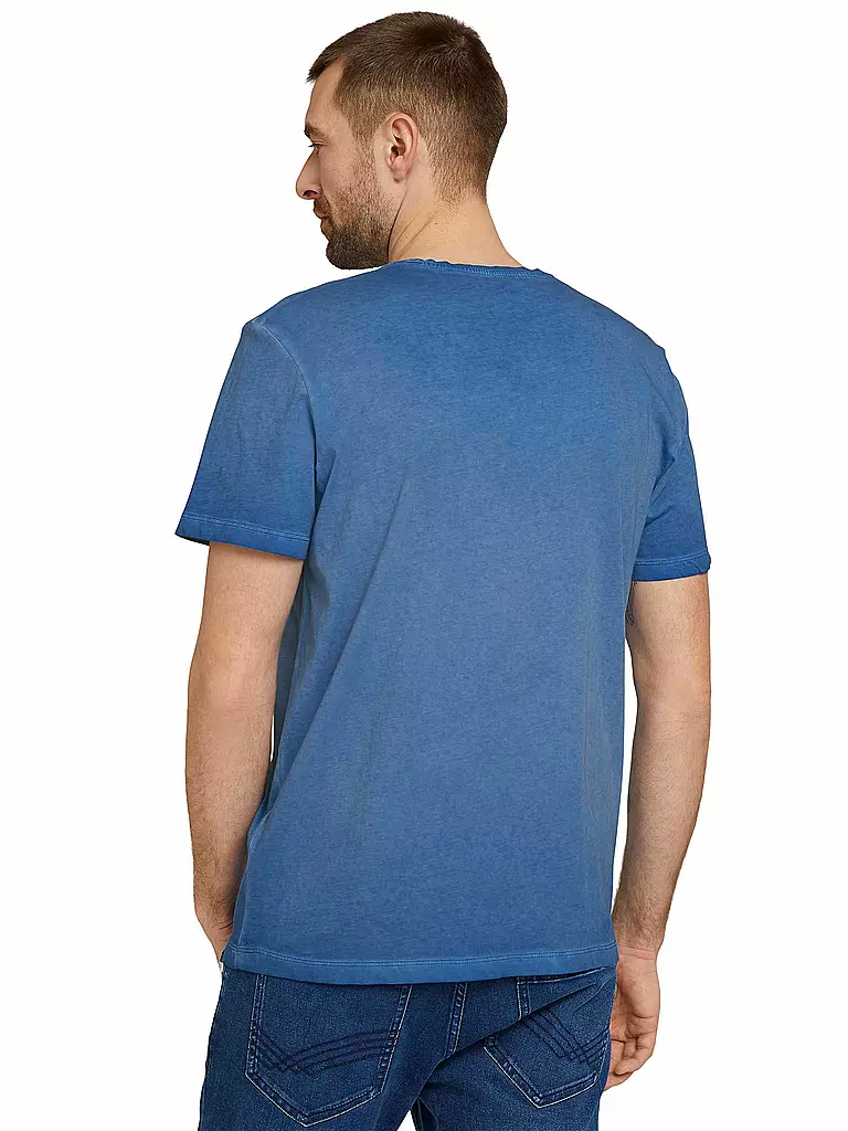TOM TAILOR | T Shirt  | blau
