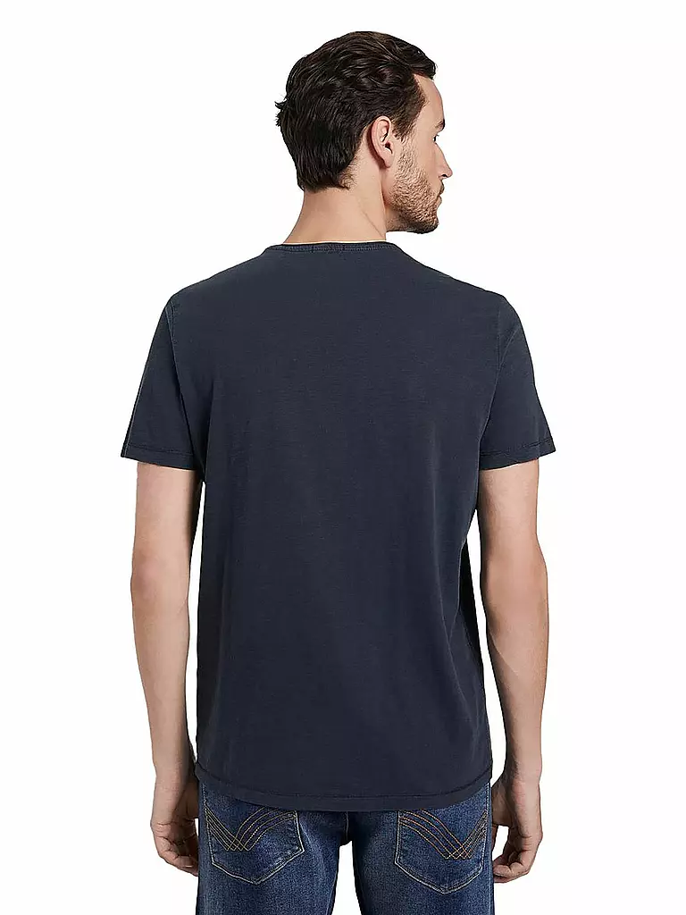 TOM TAILOR | T Shirt Regular Fit  | blau