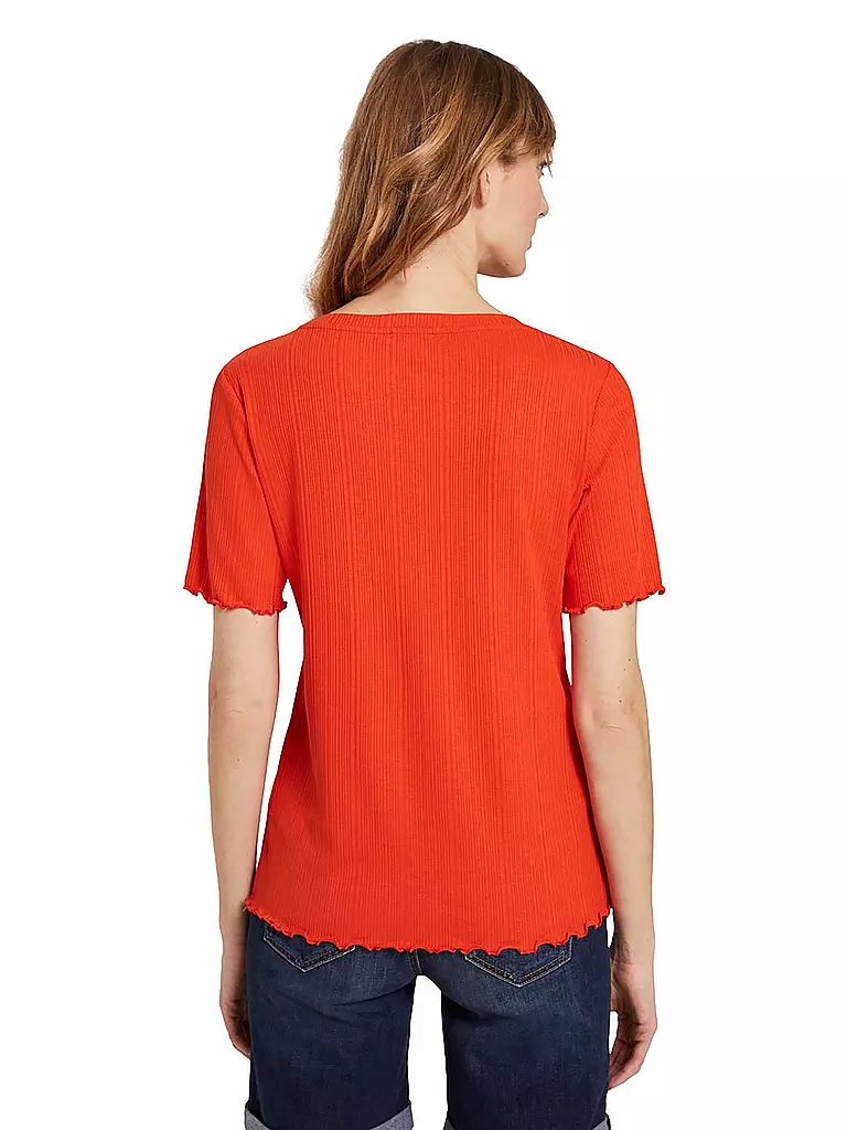 TOM TAILOR | T Shirt | orange