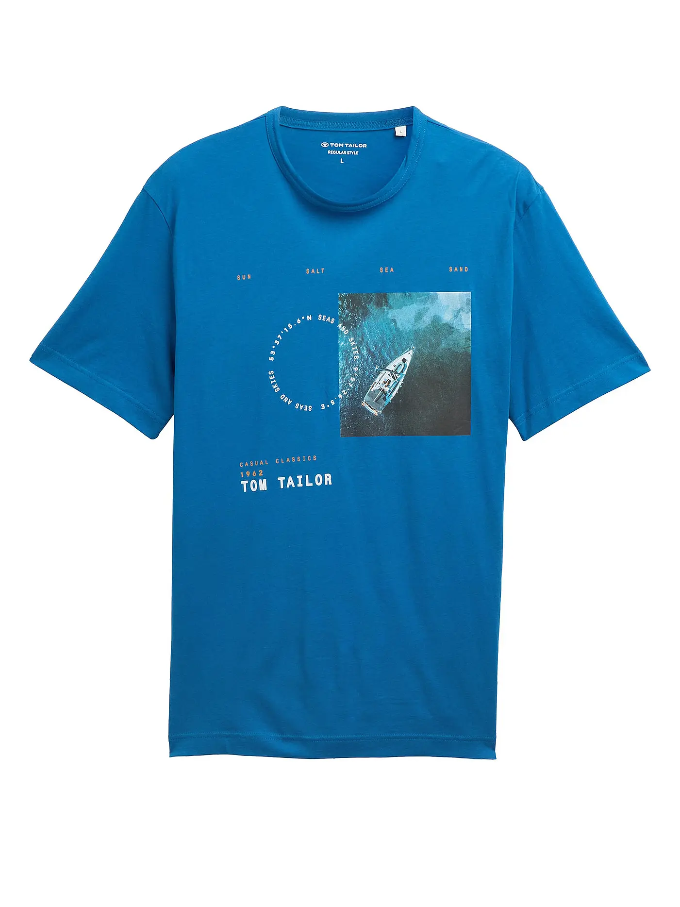 TOM TAILOR | T-Shirt  | petrol