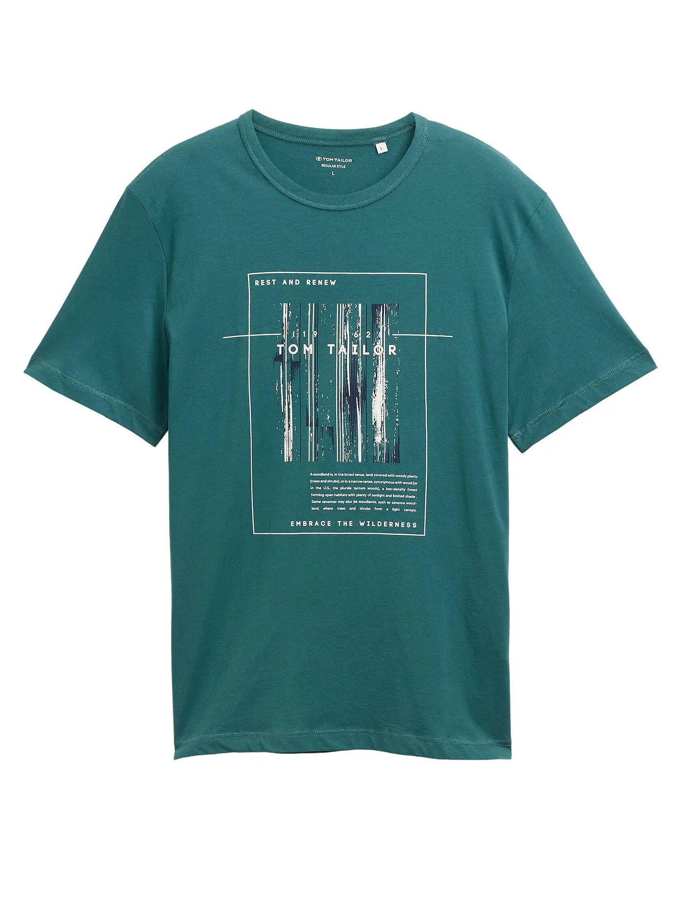 TOM TAILOR | T-Shirt  | grün