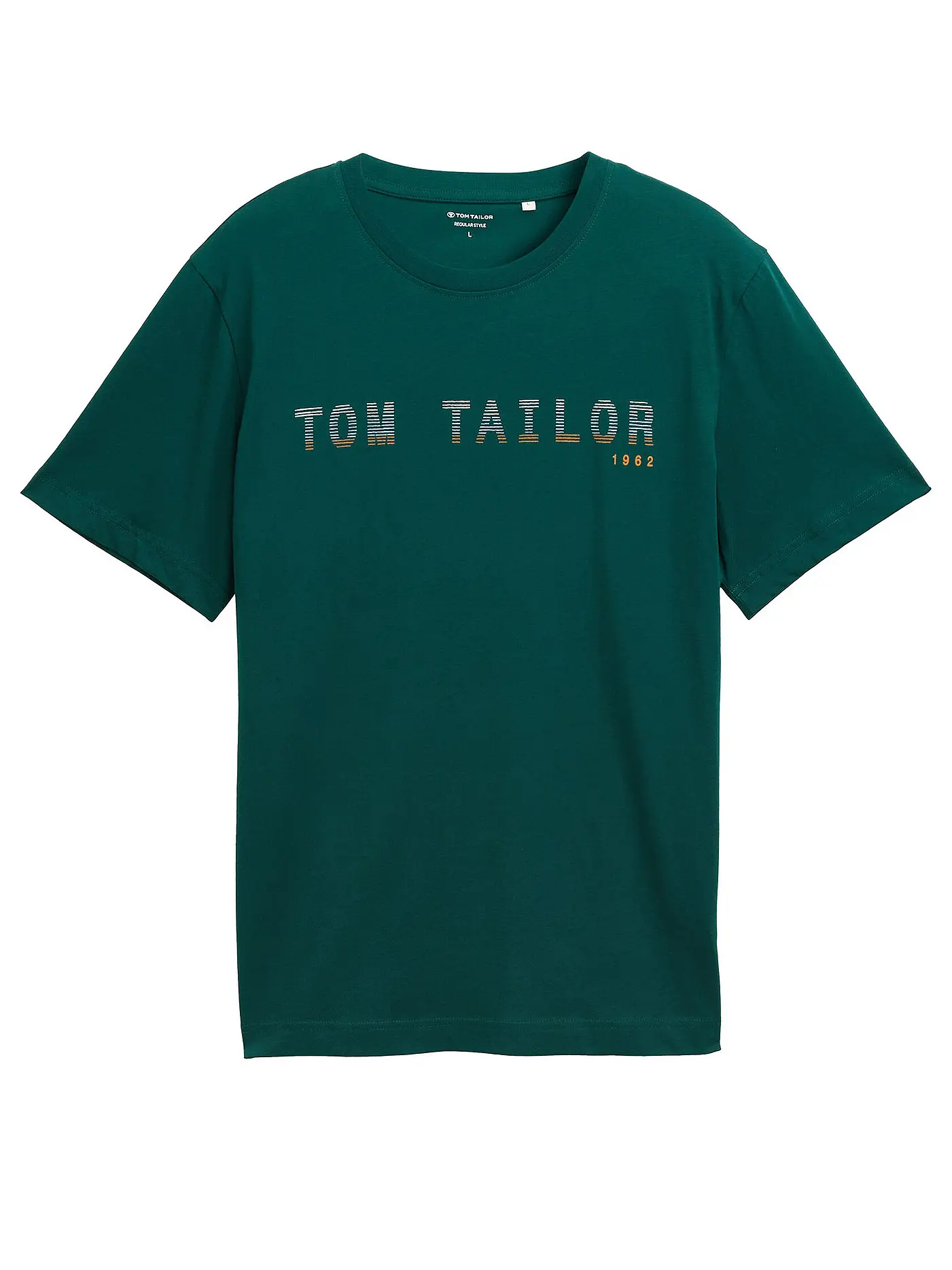 TOM TAILOR | T-Shirt  | dunkelgrün