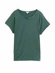 TOM TAILOR | T-Shirt | dunkelgrün
