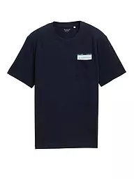 TOM TAILOR | T-Shirt  | dunkelblau