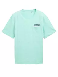 TOM TAILOR | T-Shirt  | türkis