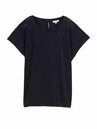TOM TAILOR | T-Shirt  | dunkelblau