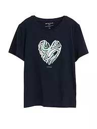 TOM TAILOR | T-Shirt  | dunkelblau