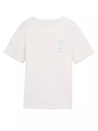 TOM TAILOR | T-Shirt  | weiss