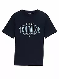 TOM TAILOR | T-Shirt  | dunkelblau
