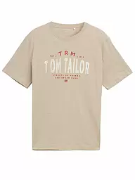 TOM TAILOR | T-Shirt  | beige