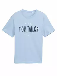 TOM TAILOR | T-Shirt  | hellblau