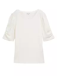 TOM TAILOR | T-Shirt  | weiss