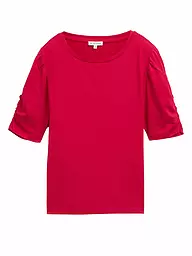 TOM TAILOR | T-Shirt  | rot