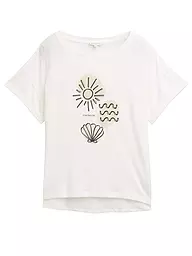 TOM TAILOR | T-Shirt  | weiss
