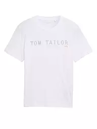 TOM TAILOR | T-Shirt  | weiss
