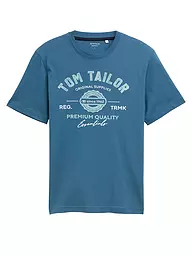 TOM TAILOR | T-Shirt | blau