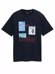 TOM TAILOR | T-Shirt  | dunkelblau