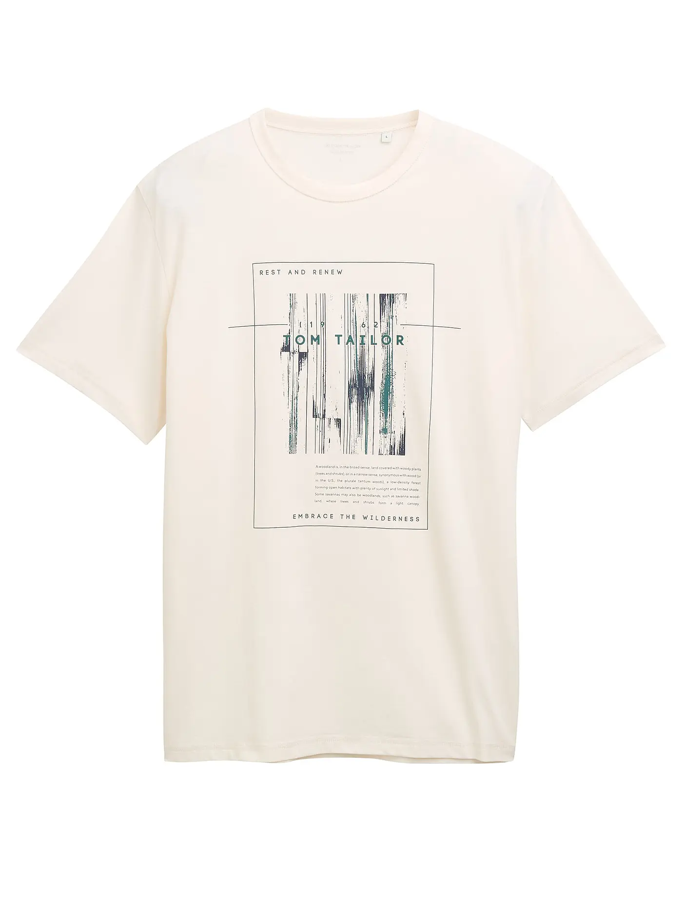 TOM TAILOR | T-Shirt  | weiss