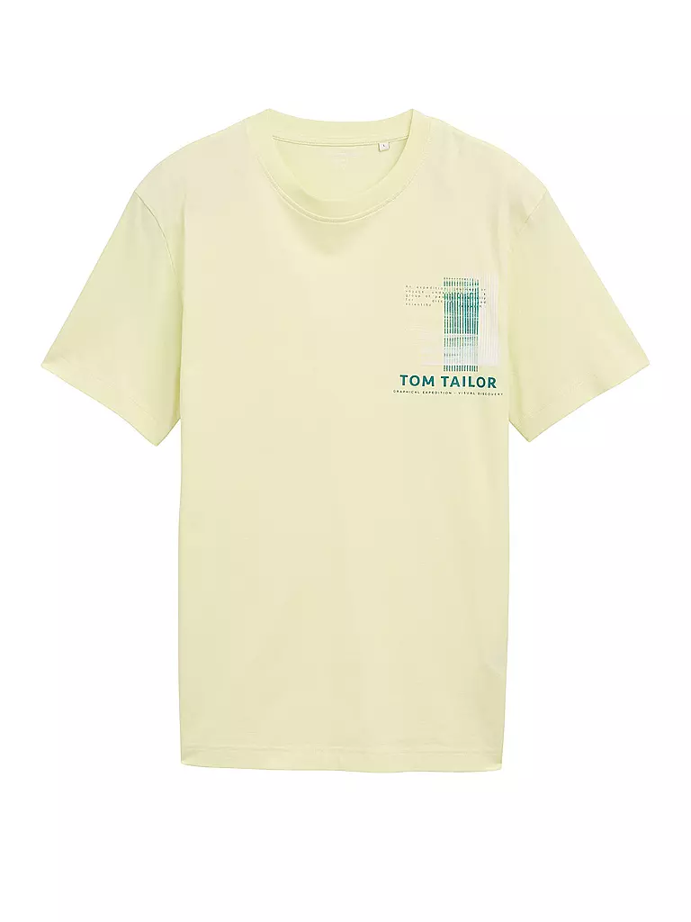 TOM TAILOR | T-Shirt  | hellgrün