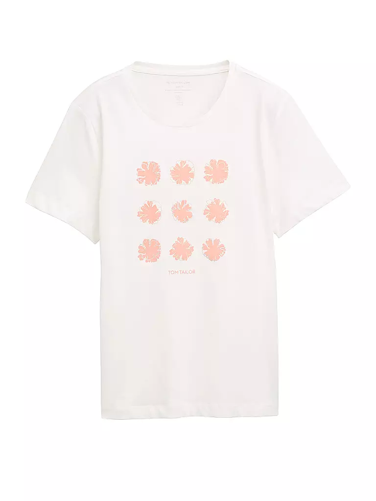 TOM TAILOR | T-Shirt  | weiss