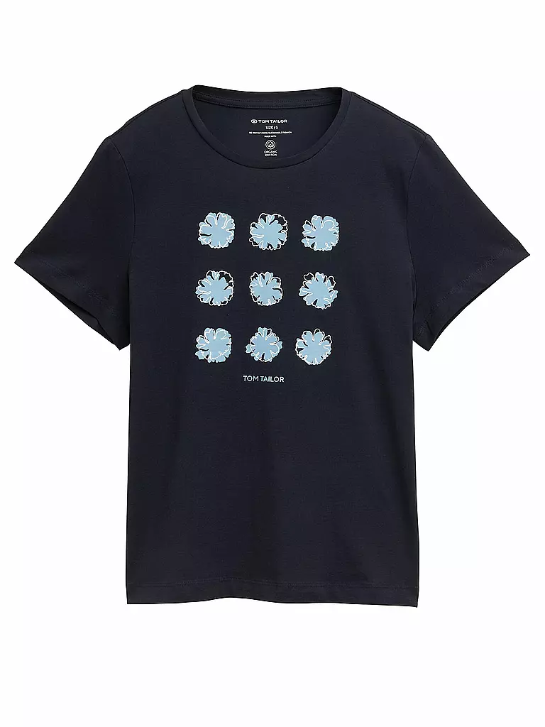TOM TAILOR | T-Shirt  | dunkelblau