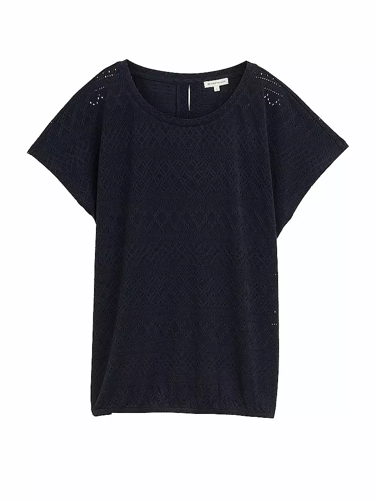 TOM TAILOR | T-Shirt  | dunkelblau