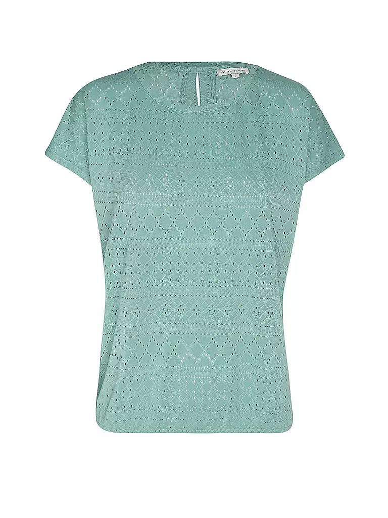 TOM TAILOR | T-Shirt  | grün