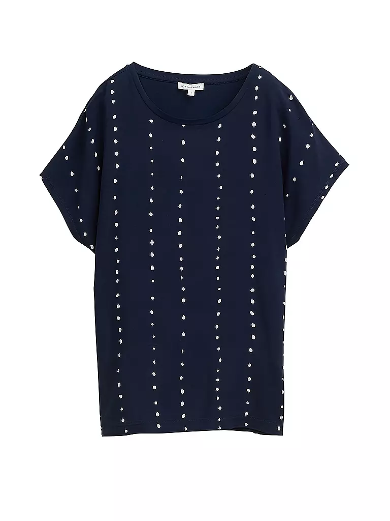 TOM TAILOR | T-Shirt  | dunkelblau