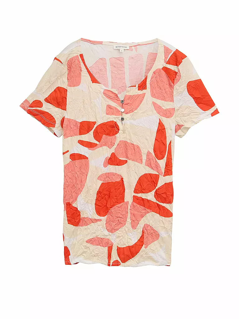 TOM TAILOR | T-Shirt  | rot