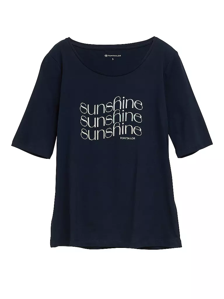 TOM TAILOR | T-Shirt  | dunkelblau