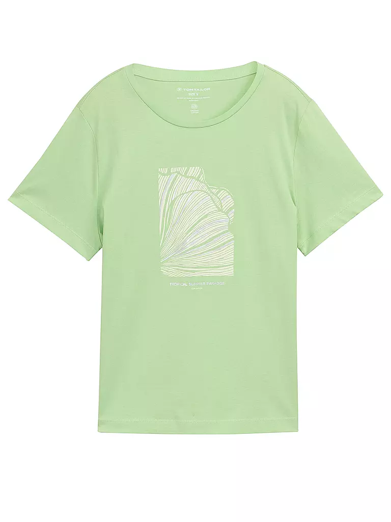 TOM TAILOR | T-Shirt  | grün