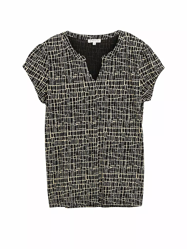 TOM TAILOR | T-Shirt  | schwarz