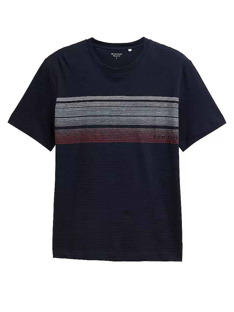 TOM TAILOR | T-Shirt  | dunkelblau