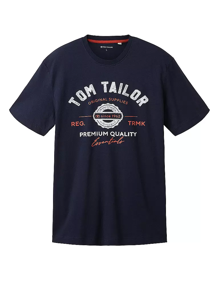 TOM TAILOR | T-Shirt  | blau