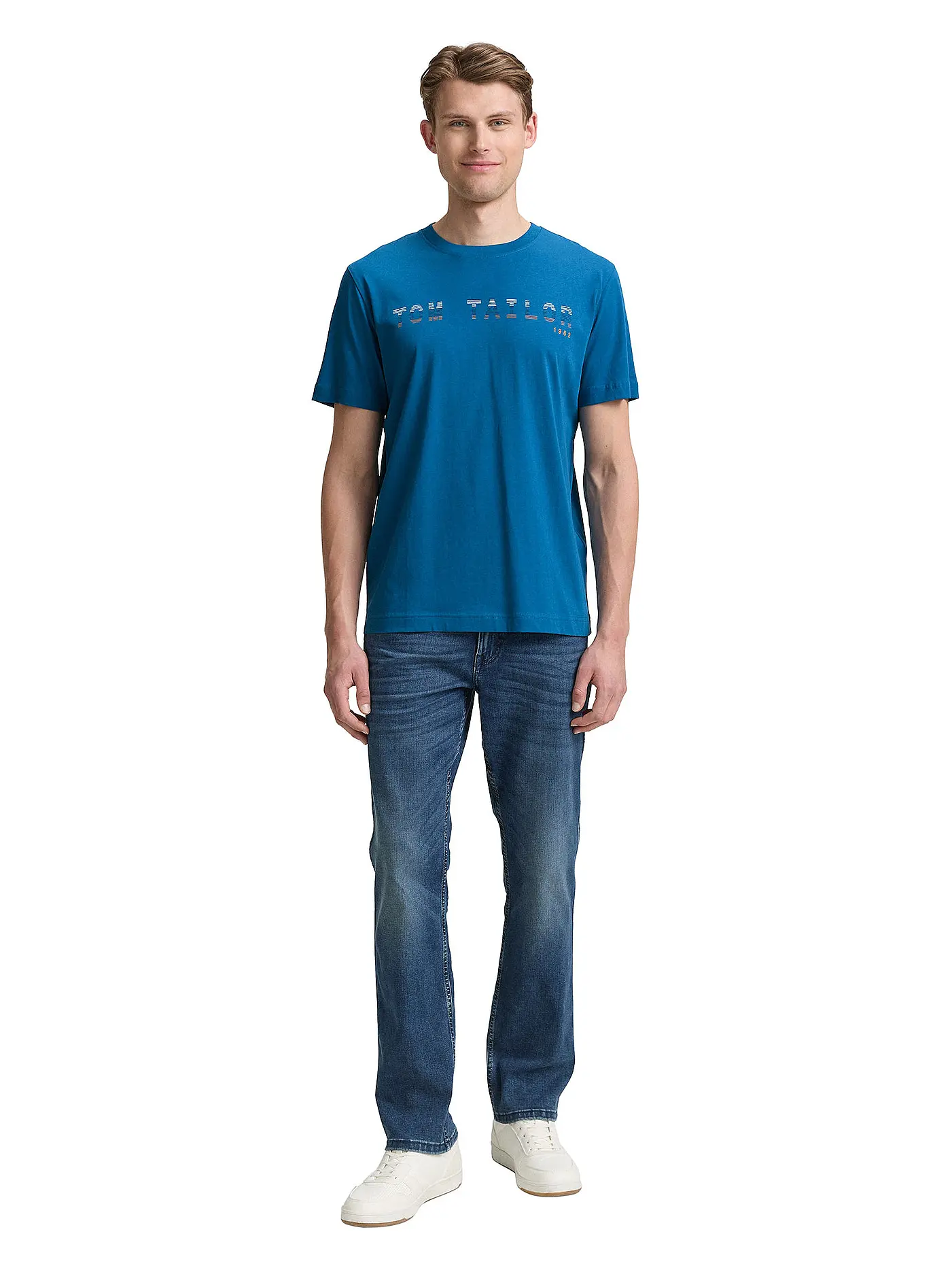 TOM TAILOR | T-Shirt  | blau