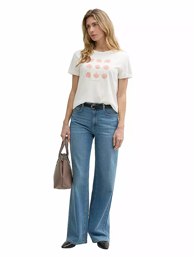 TOM TAILOR | T-Shirt  | weiss