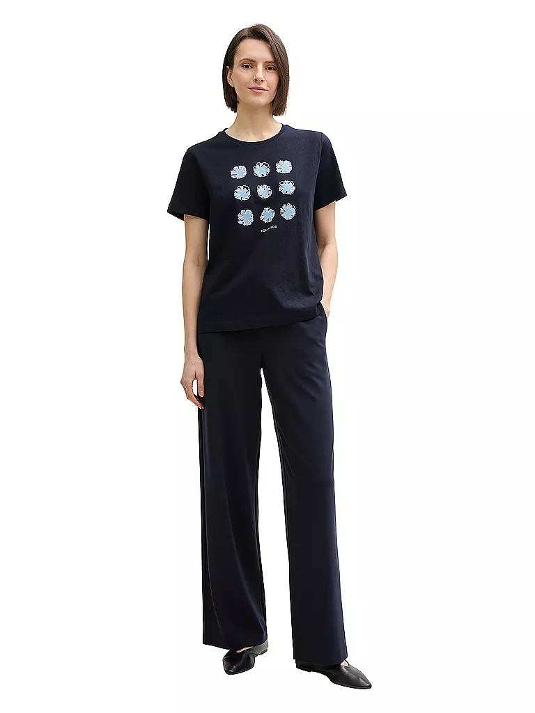 TOM TAILOR | T-Shirt  | dunkelblau