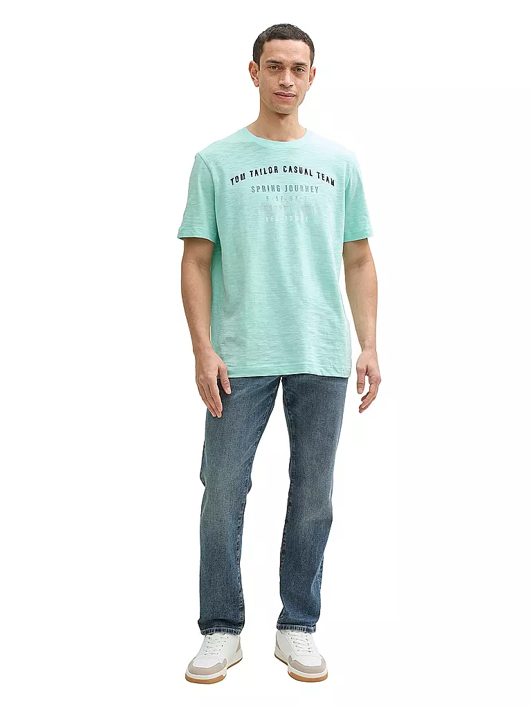 TOM TAILOR | T-Shirt  | türkis